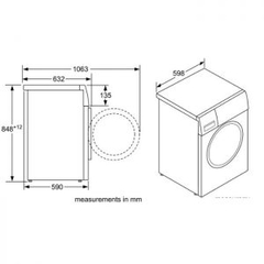 Máy giặt Bosch WAW28480SG series 8 chính hãng nhập khẩu Đức