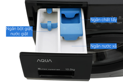 Máy giặt lồng ngang Aqua inverter 10.5 kg AQD-A1052J BK 2023
