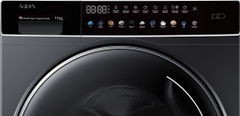 Máy giặt lồng ngang Aqua inverter 11 kg AQD-DDW1100J.BK 2023