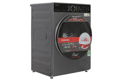 [2024] Máy giặt sấy Toshiba inverter giặt 10,5 kg - sấy 7 kg TWD-T25BZU115MWV(MG)
