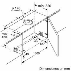Máy hút mùi Bosch âm tủ series 8 DFS097K51