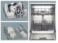 Máy rửa bát Bosch 12 bộ series 4 SMS4IVI01P sang trọng, tính năng thông minh