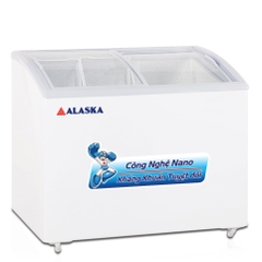 Tủ đông kính cong Alaska 210 lít KC-210 giá tốt
