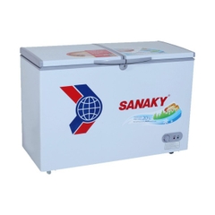 Tủ đông mát 2 ngăn Sanaky dàn đồng 280 lít VH 4099W1 giá rẻ