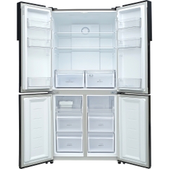 Tủ lạnh 4 cánh Aqua inverter 456 lít AQR-M530EM(SLB) 2023