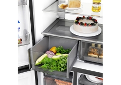 [2024] Tủ lạnh Aqua 4 cánh inverter 660 lít AQR-M727XA(GB)U1