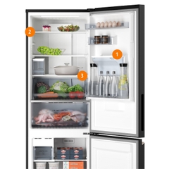 Tủ lạnh Panasonic inverter 325 lít NR-BV361GPKV giá rẻ