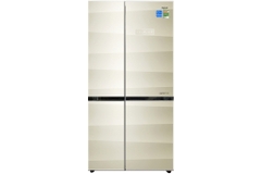 Tủ lạnh Aqua Side By Side inverter 518 lít AQR-IG585AS (GS) chính hãng