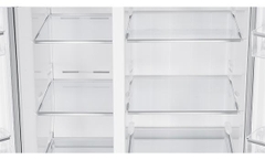 Tủ lạnh SBS Sharp 600 lít inverter SBXP600V-SL có ngăn đông mềm 2023