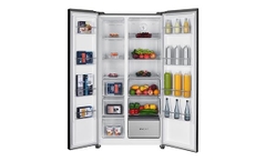 Tủ lạnh SBS Sharp 600 lít inverter SBXP600VG-BK có đông mềm 2023