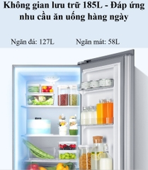 Tủ lạnh Xiaomi Mijia 2 cánh 185 lít BCD-185MDM