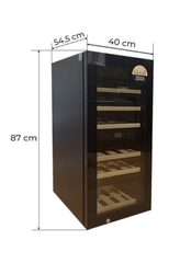 Tủ bảo quản rượu vang Caso WineExclusive 24 Smart nhập khẩu 