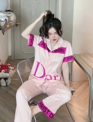 Đồ bộ tay ngắn lụa xước