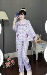 Đồ bộ tay lững lụa latin