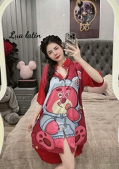 12 mẫu Đầm sơ mi lụa latin