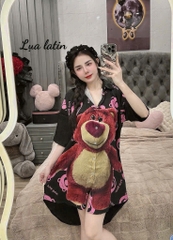 12 mẫu Đầm sơ mi lụa latin