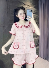 đùi lụa đũi mềm gắn gấu