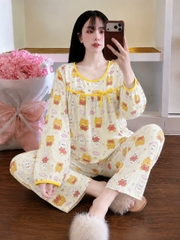 tay dài tole phối nơ dể thương