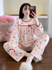 tay dài tole phối nơ dể thương