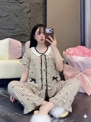 tay ngắn lụa đũi mềm