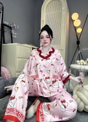 Tay lững lụa latin quần dài