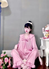 Đồ bộ tay lững lụa latin