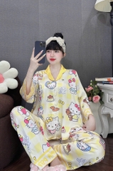 Đồ bộ tay lững lụa latin