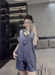 Đồ bộ đùi lụa xước
