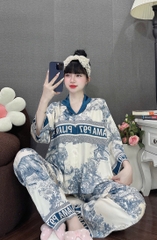 Đồ bộ tay lững lụa latin