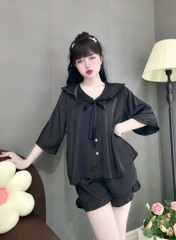 Đồ bộ đùi tiểu thư lụa latin
