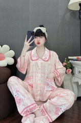 Đồ bộ tay lững lụa latin