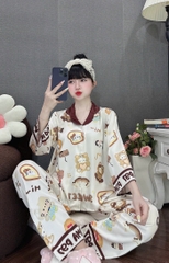 Đồ bộ tay lững lụa latin