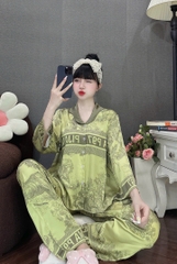Đồ bộ tay lững lụa latin
