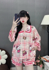 Đồ bộ tay lững lụa latin
