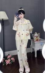 Đồ bộ tay lững lụa latin