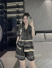 Đồ bộ đùi lụa xước
