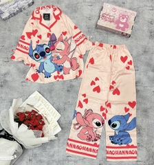 Đồ bộ tay lững lụa xước