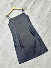 Đầm 2 dây lụa latin