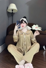 Đồ bộ tay dài lụa latin