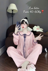 Đồ bộ tay dài lụa latin