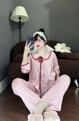 Đồ bộ tay dài lụa latin