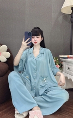 Đồ bộ tay lững lụa latin