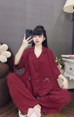 Đồ bộ tay lững lụa latin
