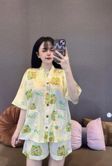 Đồ bộ đùi cánh dơi lụa latin