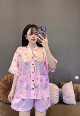 Đồ bộ đùi cánh dơi lụa latin