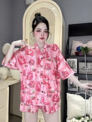 Đồ bộ đùi cánh dơi lụa latin