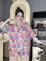 Đồ bộ đùi cánh dơi lụa latin