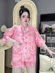 Đồ bộ đùi cánh dơi lụa latin