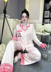 Đồ bộ tay dài lụa latin