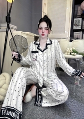 Đồ bộ tay dài lụa latin